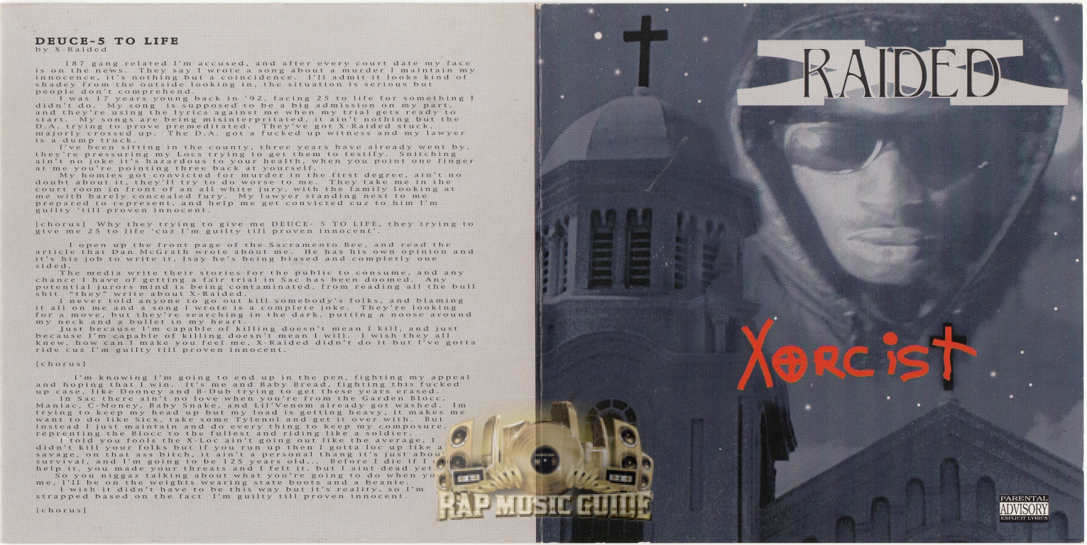 XRaided Xorcist 1st Press. CD Rap Music Guide